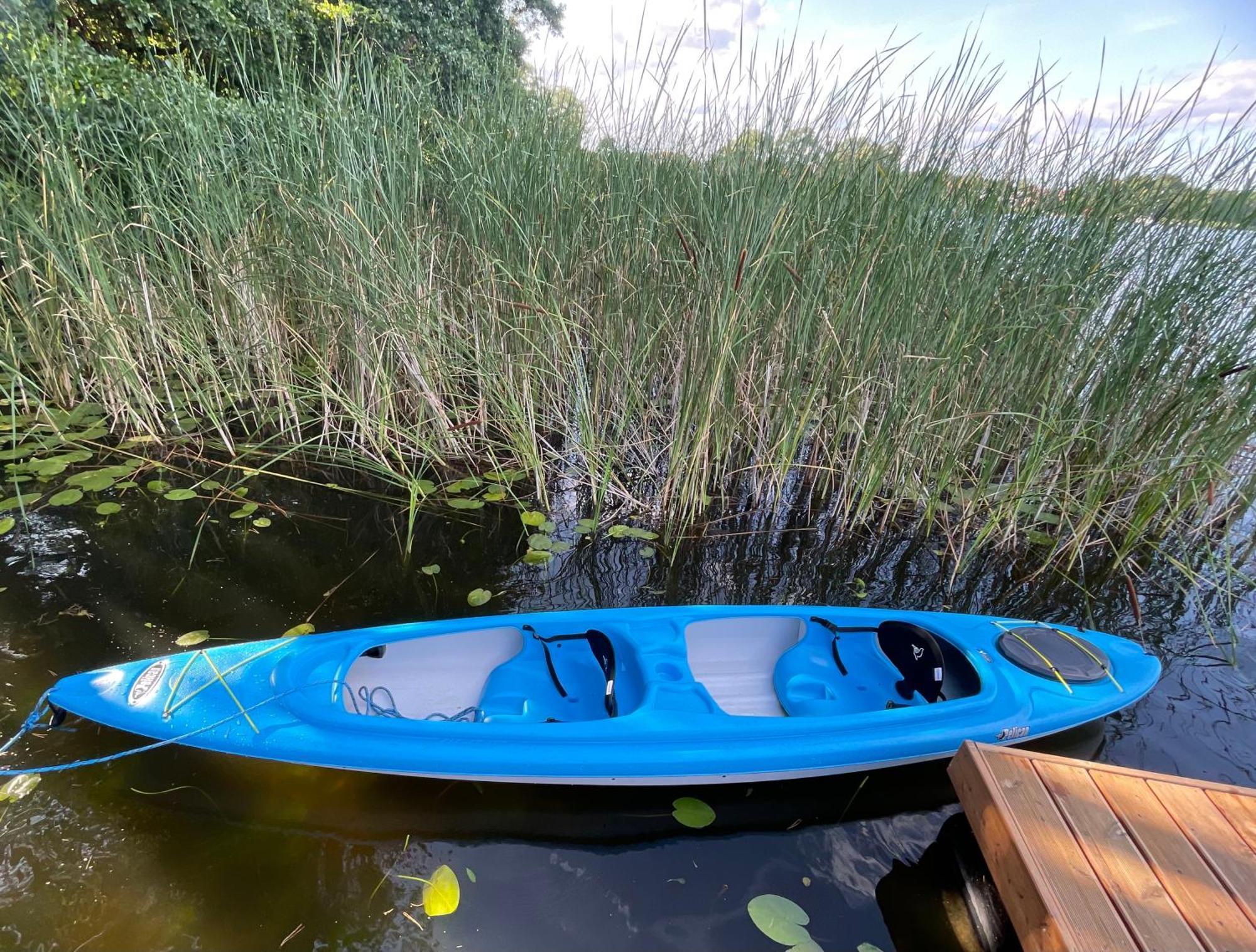Dom Nad Jeziorem Mazury Pomost Segment 1 Kozin Экстерьер фото
