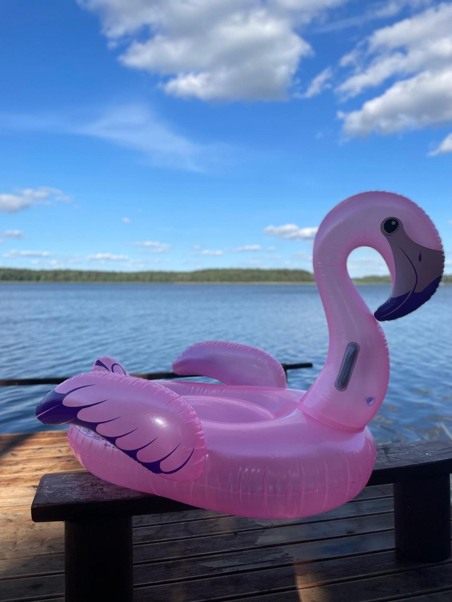 Dom Nad Jeziorem Mazury Pomost Segment 1 Kozin Экстерьер фото